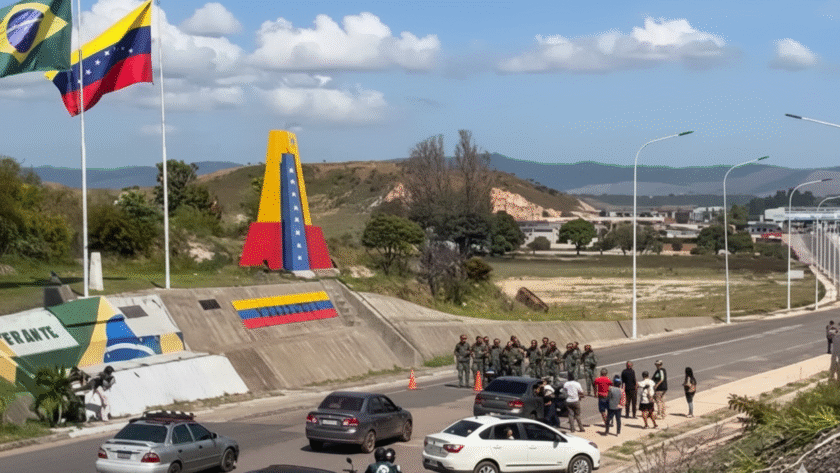 Frontera Santa Elena Brasil